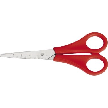 WESTCOTT Bastelschere Kids, spitz, 130 mm, rot (EAN: 4027521513198)