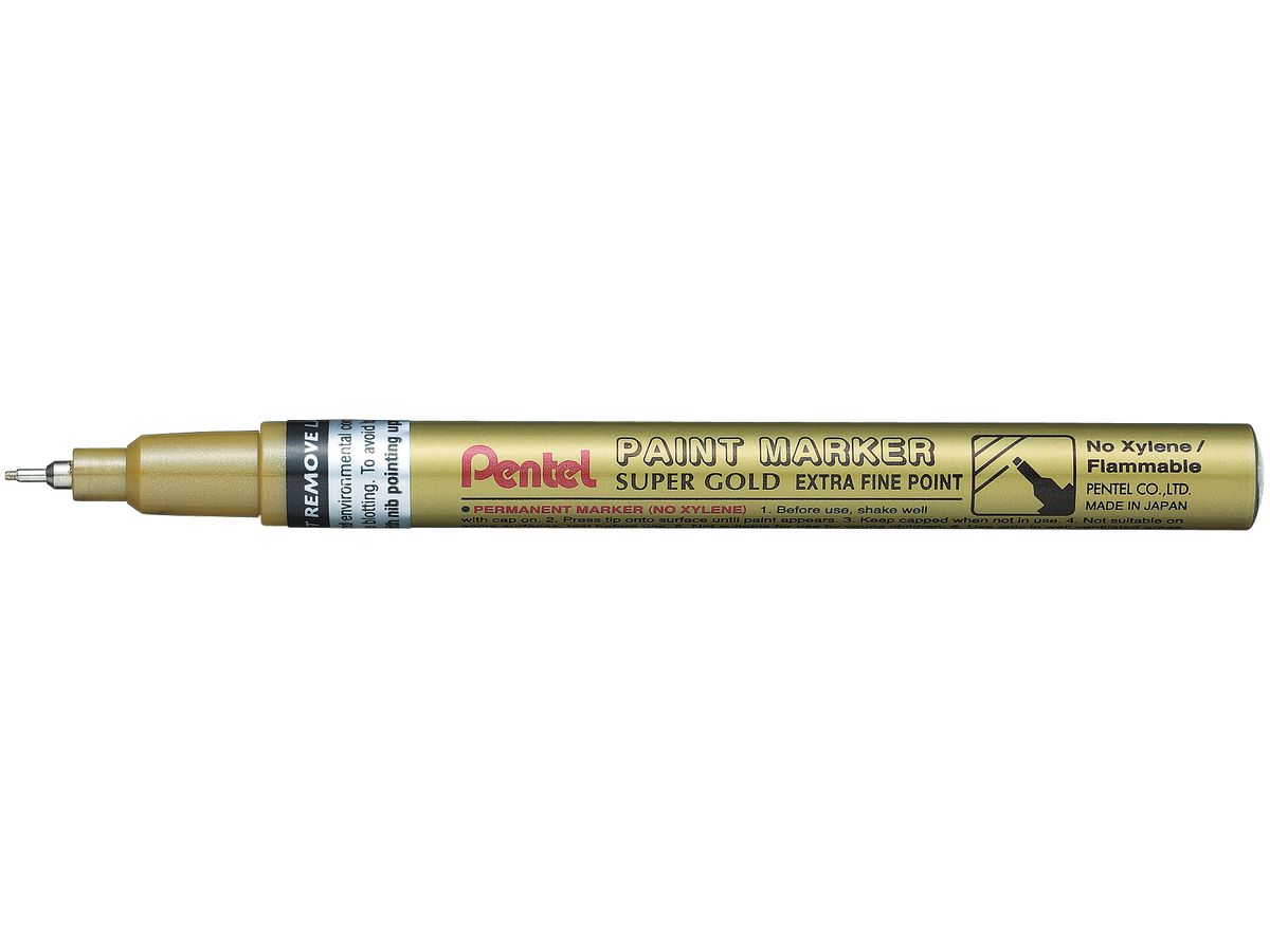Pentel Lackmarker PAINT MARKER MFP10, gold (EAN: 0884851016881)