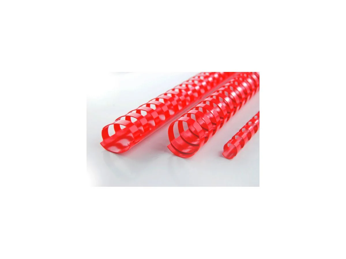 GBC Plastikbinderücken CombBind, DIN A4, 14 mm, rot (EAN: 0033816097353)