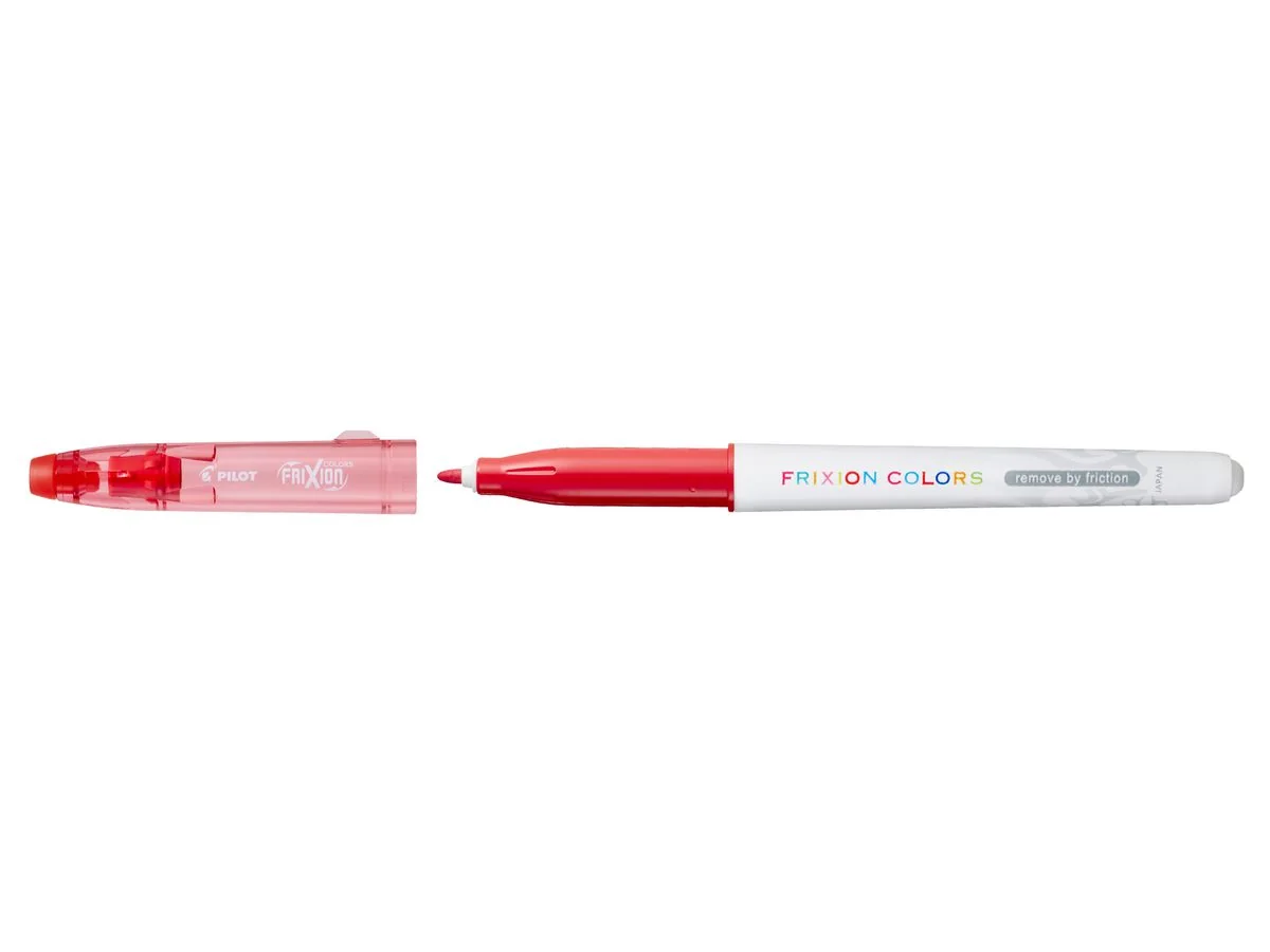 PILOT Radierbarer Fasermaler FRIXION COLORS, rot (EAN: 4902505423628)