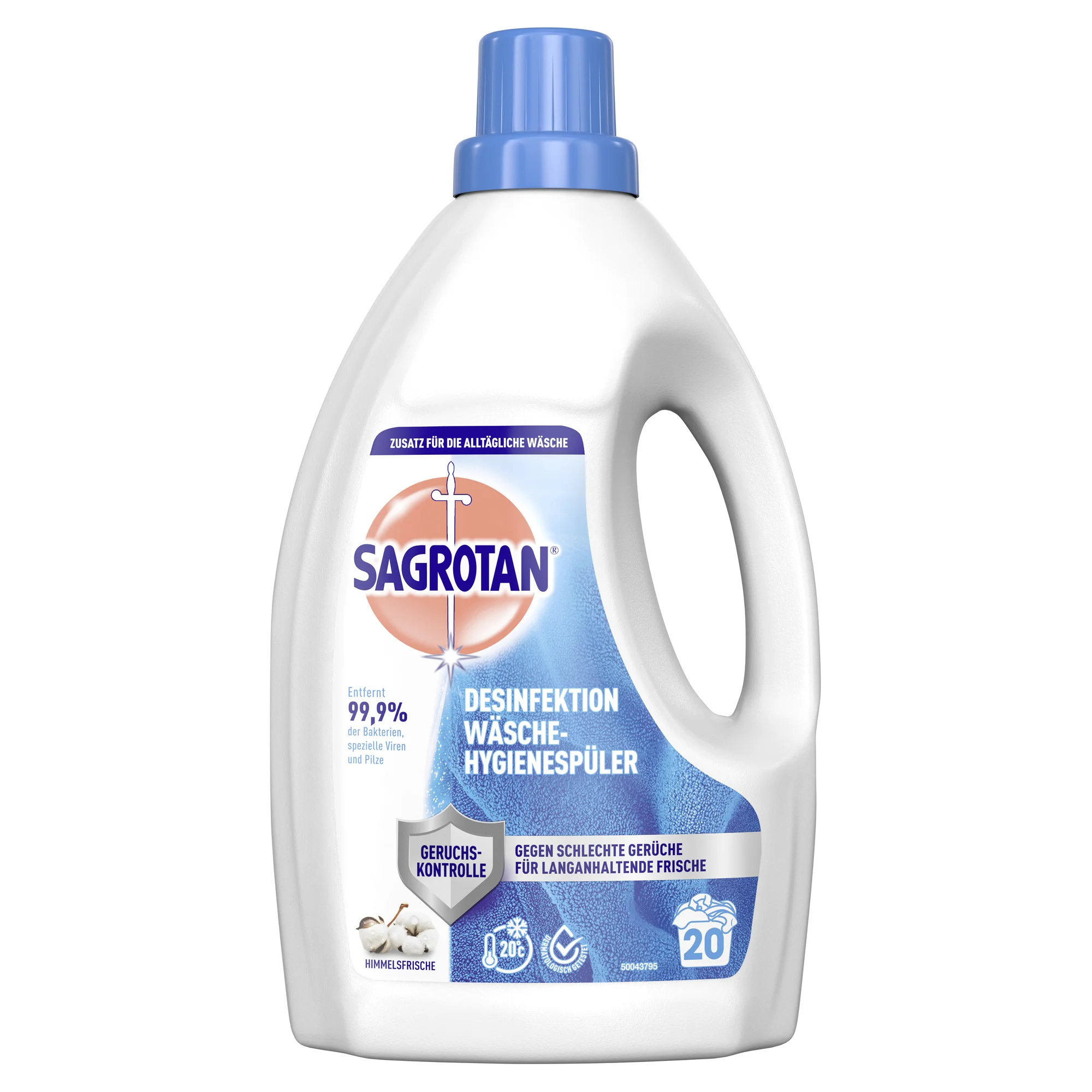 SAGROTAN Wäsche-Hygiene-Spüler Himmelsfrische, 1,5 Liter (EAN: 4002448112488)