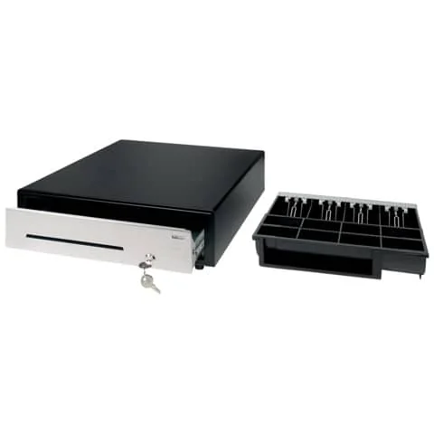 Safescan Kassenlade "HD-4141S Heavy Duty", schwarz/silber (EAN: 8717496333193)