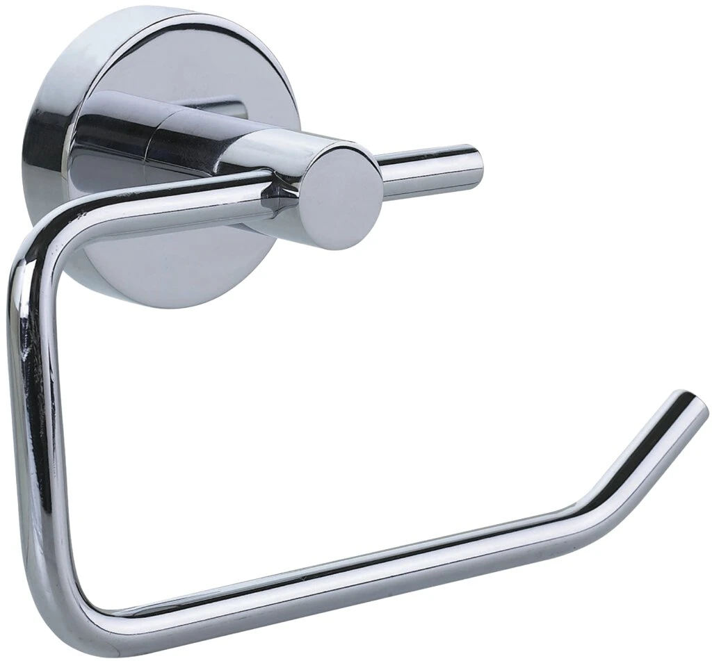 tesa WC-Papierrollenhalter SMOOZ, verchromt, mit Klebelösung (EAN: 4042448448309)