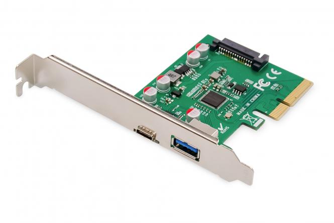 DIGITUS USB 3.1 PCI Express Schnittstellenkarte (EAN: 4016032460077)