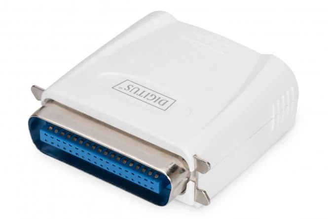 DIGITUS Fast Ethernet Printserver, parallel, weiß (EAN: 4016032315322)
