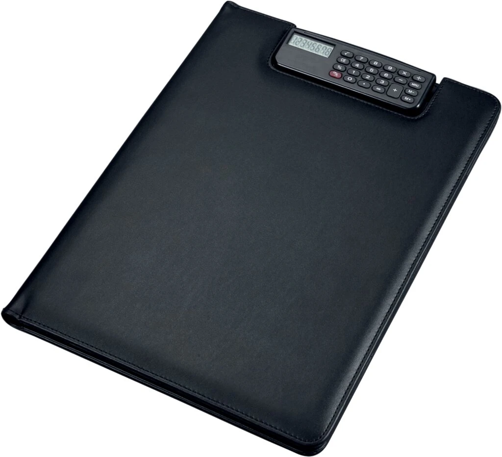 Alassio Schreibmappe "CATANA", A4, Lederimitat, schwarz (EAN: 4021068300563)