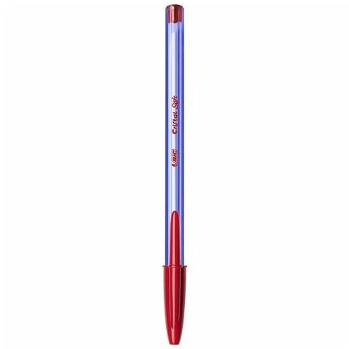 BIC Kugelschreiber Cristal Soft, Strichfarbe: rot (EAN: 3086123339927)