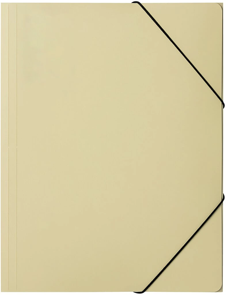PAGNA Eckspannermappe "Pastell eco", DIN A4, PP, pastellgelb (EAN: 4009212062468)