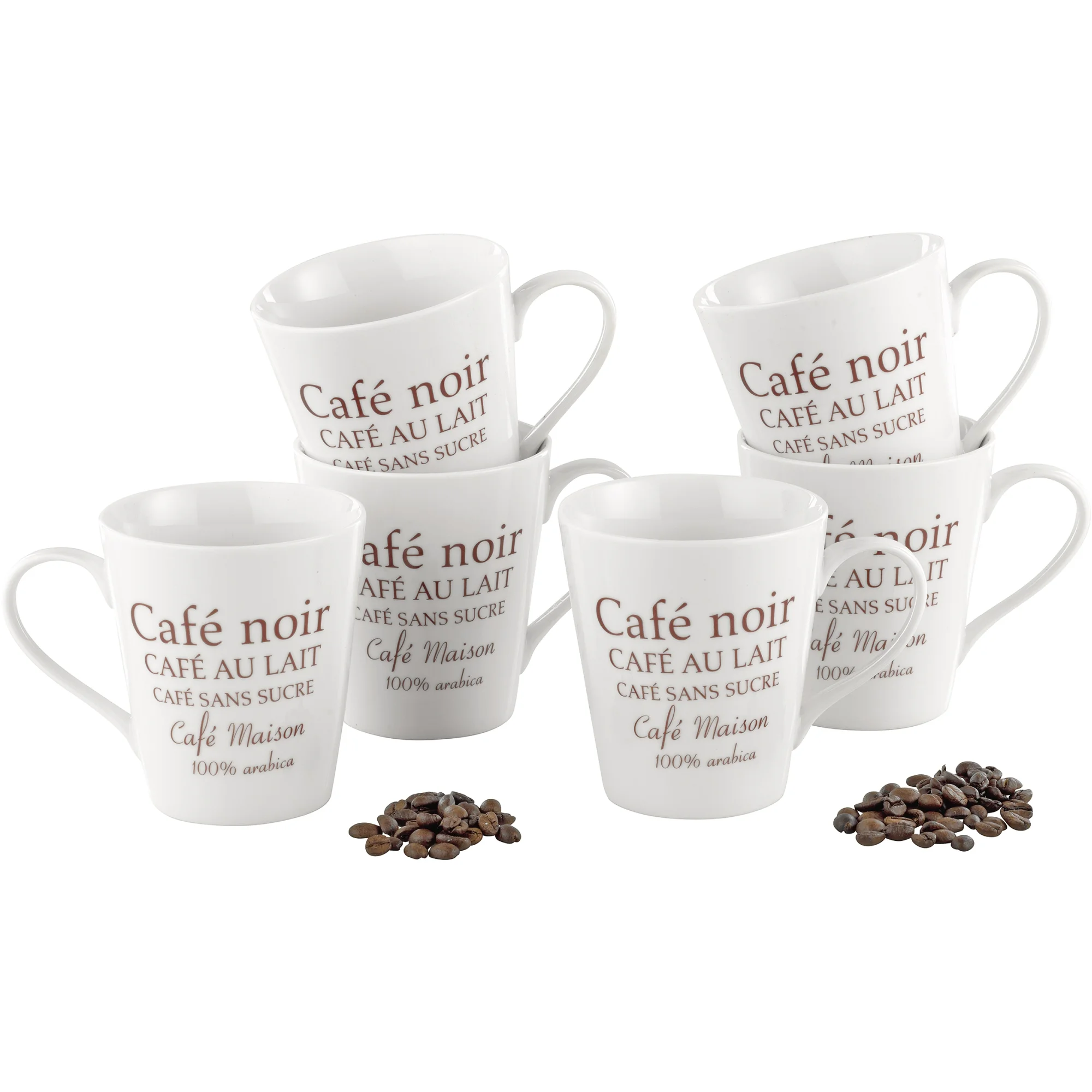 Esmeyer Kaffeebecher FAKT, 0,25 Liter, weiß mit Aufdruck (EAN: 4007796039081)