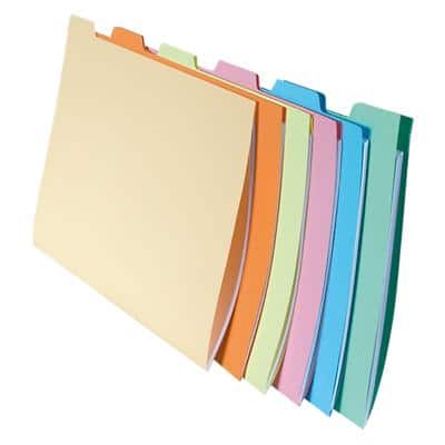 EXACOMPTA Aktenmappe SUPER 210, DIN A4, farbig sortiert (EAN: 3288583370001)