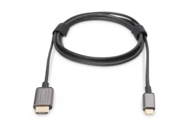 DIGITUS Video-Adapterkabel USB-C - HDMI, UHD 4K / 30 Hz (EAN: 4016032465072)