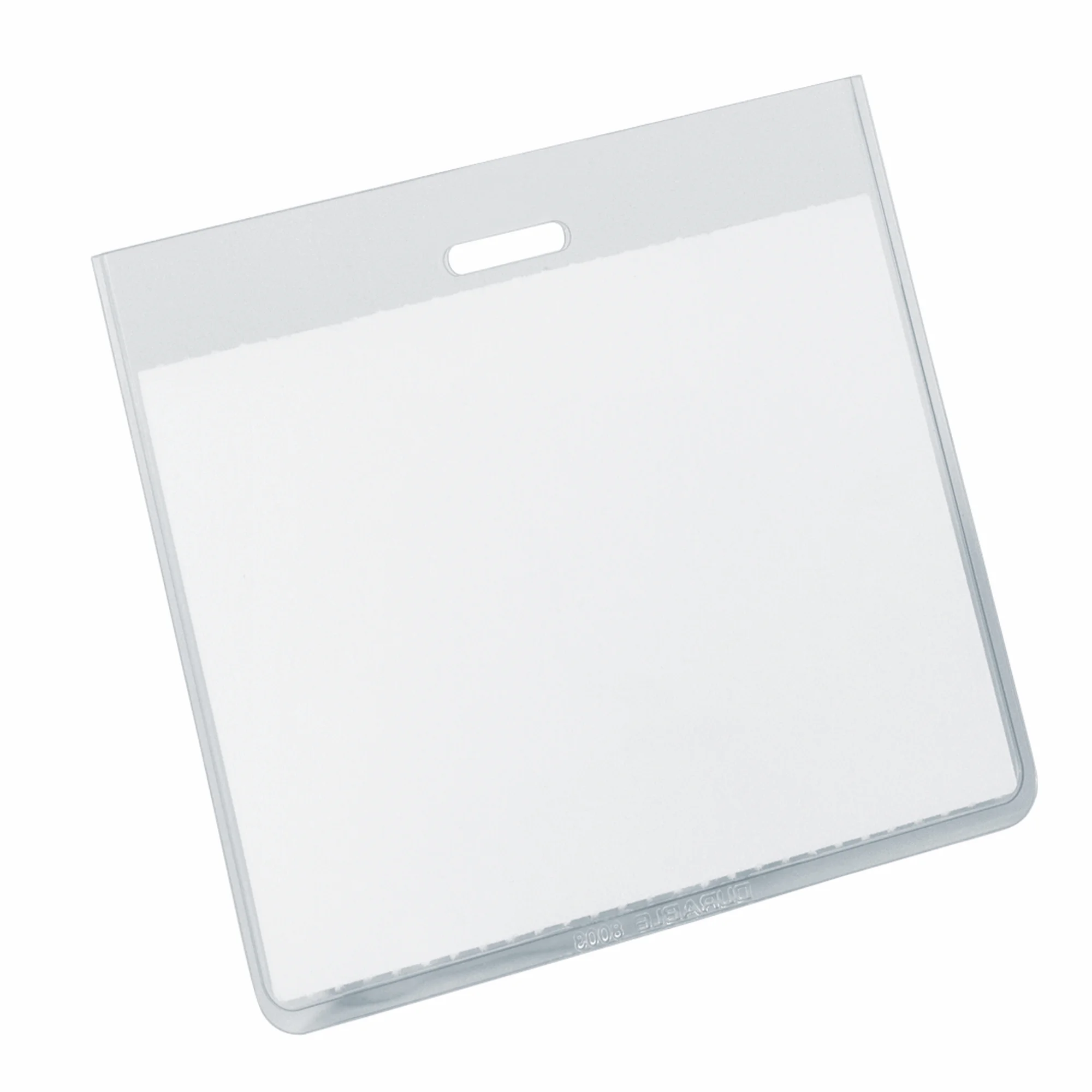DURABLE Namensschild, oben geschlossen, ohne Clip, transparent (EAN: 4005546800264)
