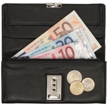 Alassio Kellnerbörse, aus Nappa Leder, schwarz (EAN: 4021068420643)