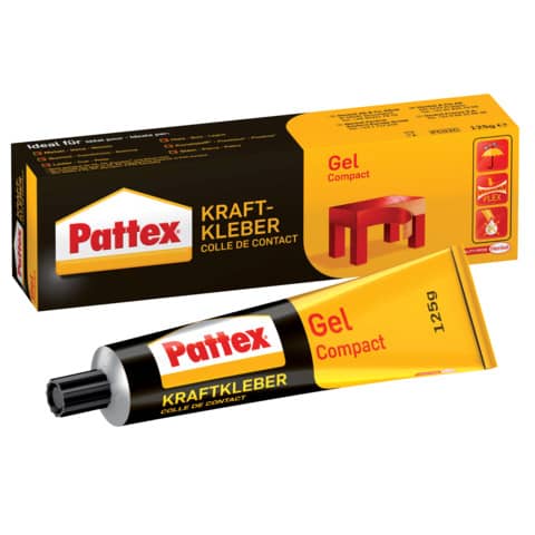 Pattex Compact Gel Kraftkleber, lösemittelhaltig, 125 g Tube (EAN: 4015000070966)