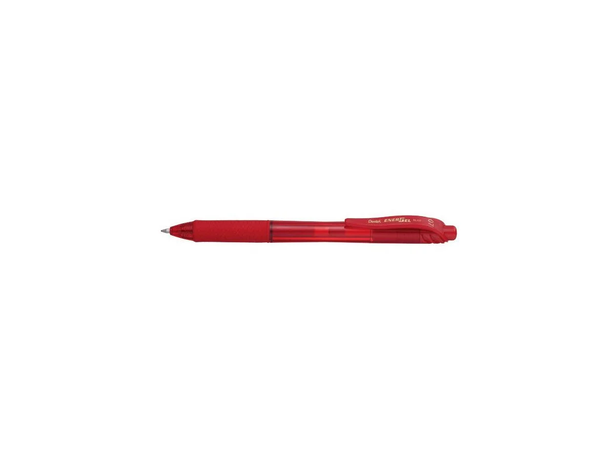 Pentel Liquid Gel-Tintenroller EnerGel-X BL107, rot (EAN: 0884851006776)