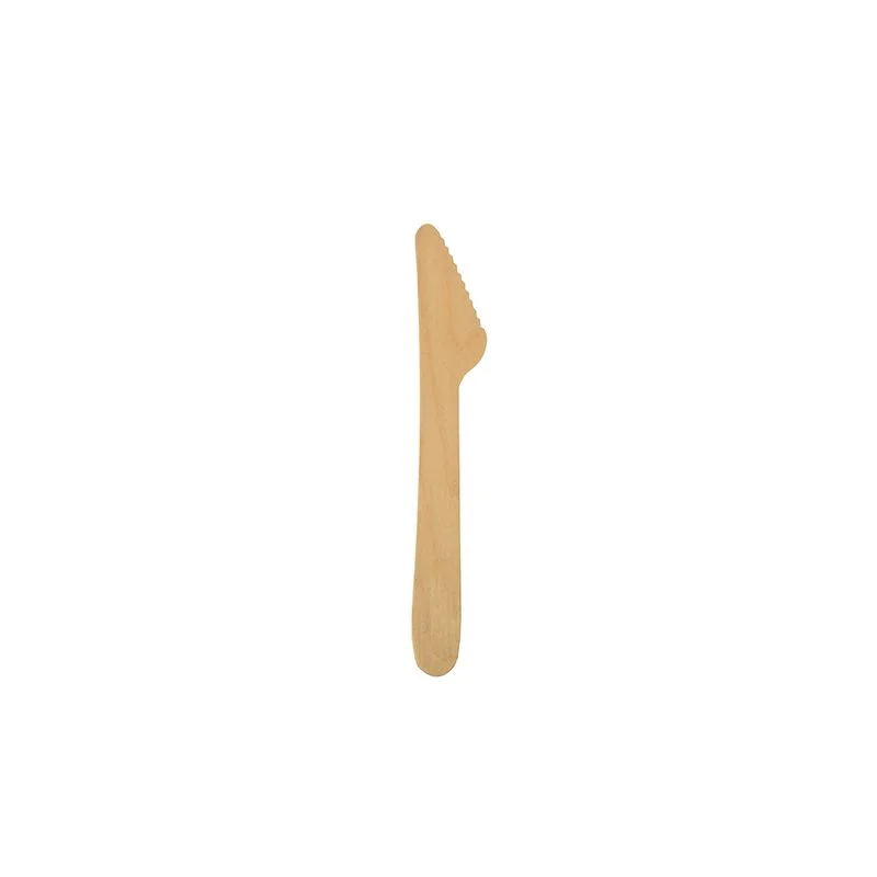 PAPSTAR Holz-Messer "pure", Länge: 165 mm, 500er (EAN: 4002911869390)
