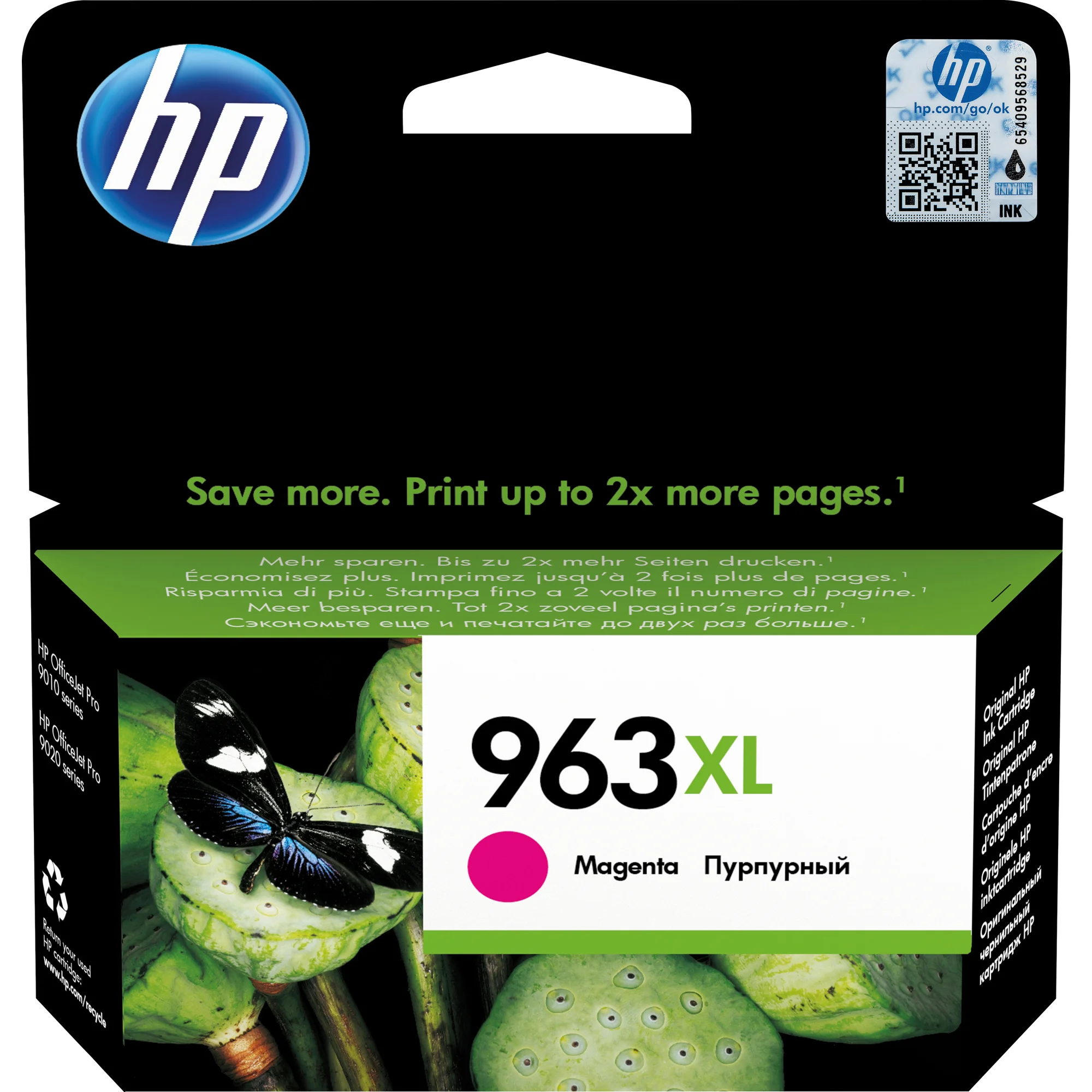 hp Tinte hp 963XL für hp OfficeJet Pro 9010, magenta (EAN: 0192545866545)