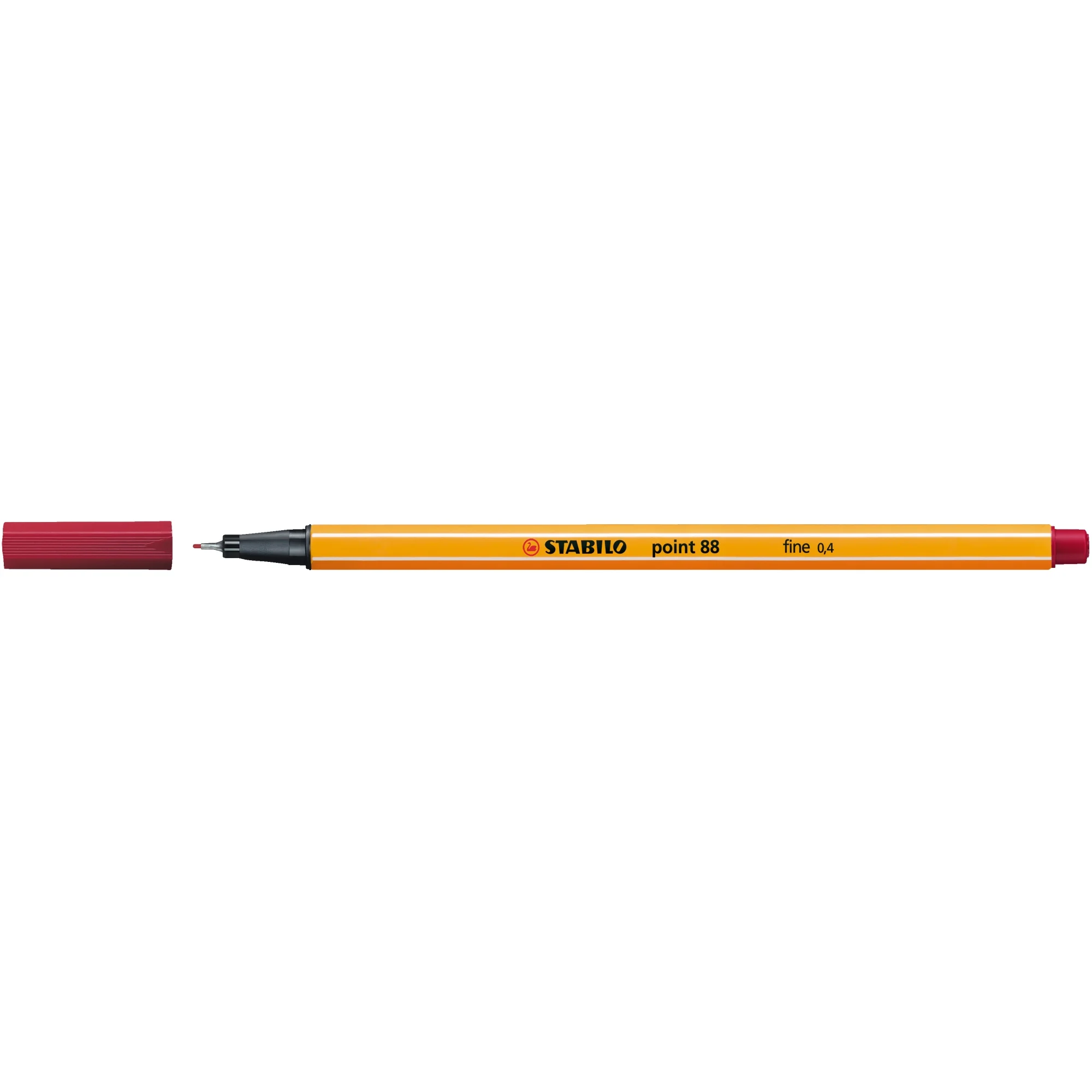 STABILO Fineliner point 88, dunkelrot (EAN: 4006381333887)