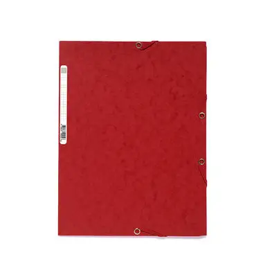 EXACOMPTA Eckspannermappe, DIN A4, Karton 400 g/qm, rot (EAN: 3130630555056)
