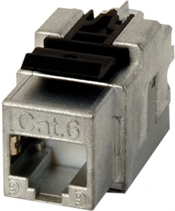 Telegärtner AMJ45 Modul Kat.6A(tief) geschirmt, T568A (EAN: 4018359318413)