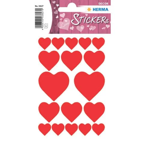 HERMA Sticker DECOR "Herzen" (EAN: 4008705038270)