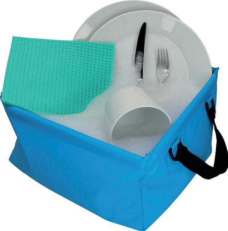 cartrend Spülschüssel, faltbar, eckig, 15 Liter, blau (EAN: 4038373067135)