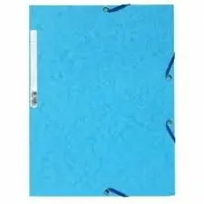 EXACOMPTA Eckspannermappe, DIN A4, Karton, türkis (EAN: 3130630555193)