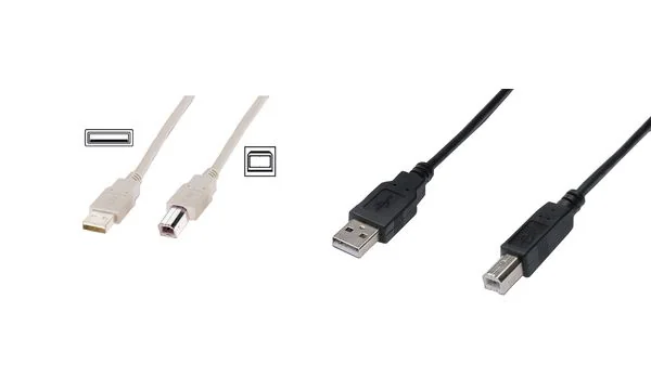 DIGITUS USB 2.0 Kabel, USB-A Stecker - USB-B Stecker, 3,0 m, schwarz (EAN: 4016032282747)