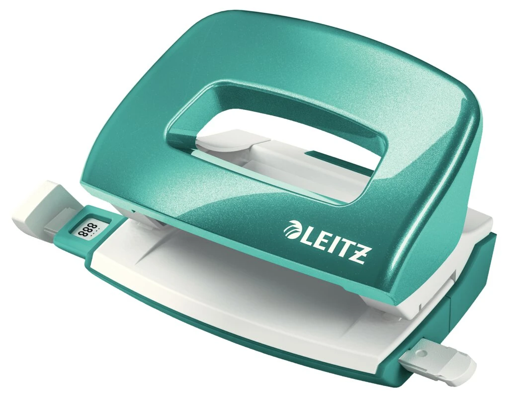LEITZ Locher Mini NeXXt WOW 5060, eisblau, im Karton (EAN: 4002432103164)