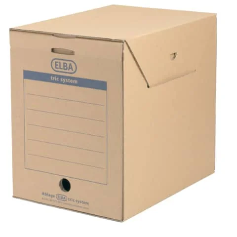 ELBA Archiv-Schachtel maxi tric System, naturbraun (EAN: 4002030120792)