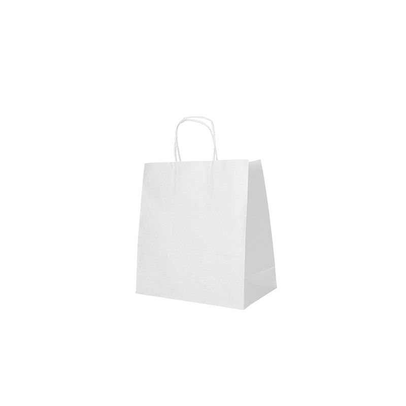 PAPSTAR Papier-Tragetasche, 270 x 320 x 170 mm, weiß (EAN: 4002911888483)