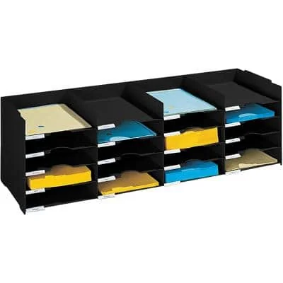 PAPERFLOW Sortierstation Formularbox, 20 Fächer, schwarz (EAN: 3660141030174)