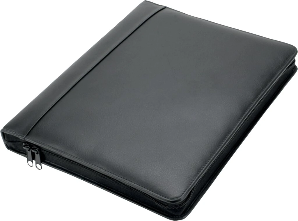 Alassio Ringbuchmappe "MONZA", A4, Nappa-Leder, schwarz (EAN: 4021068300105)