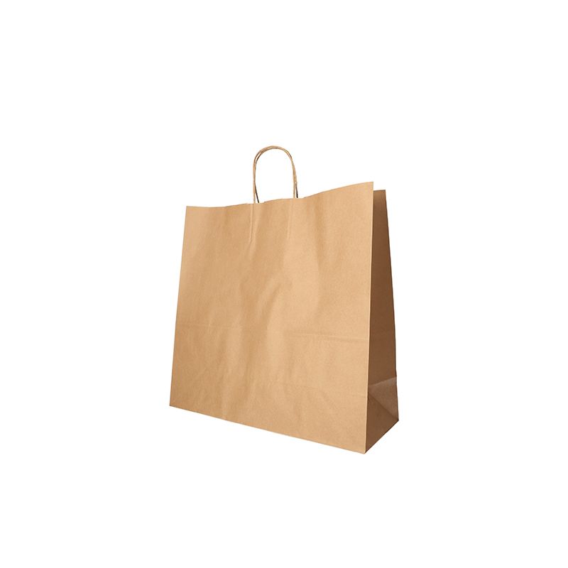 PAPSTAR Papier-Tragetasche, 350 x 350 x 140 mm, braun (EAN: 4002911884140)