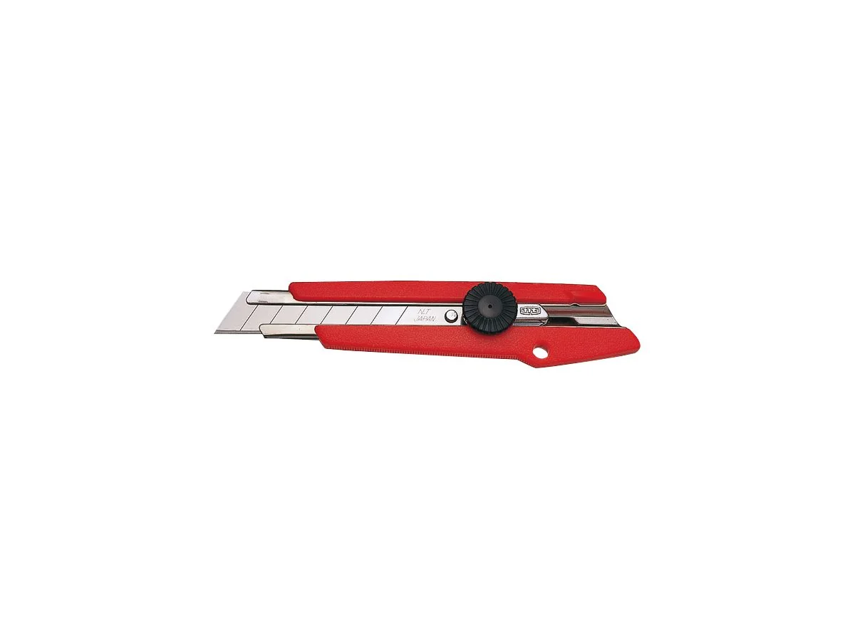 NT Cutter L-500P, Kunststoff-Gehäuse, 18 mm, rot (EAN: 4904011010309)