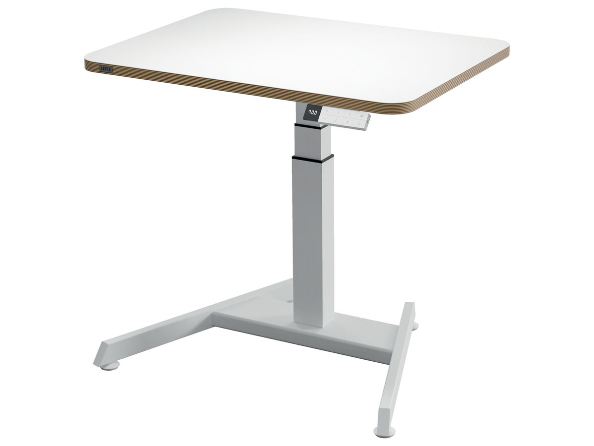 LEITZ Sitz-Steh-Schreibtisch Ergo Compact, weiß, elektrisch (EAN: 4002432138371)