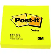 Post-it Haftnotizen notes, 76 x 76 mm, gelb (EAN: 3134375221382)