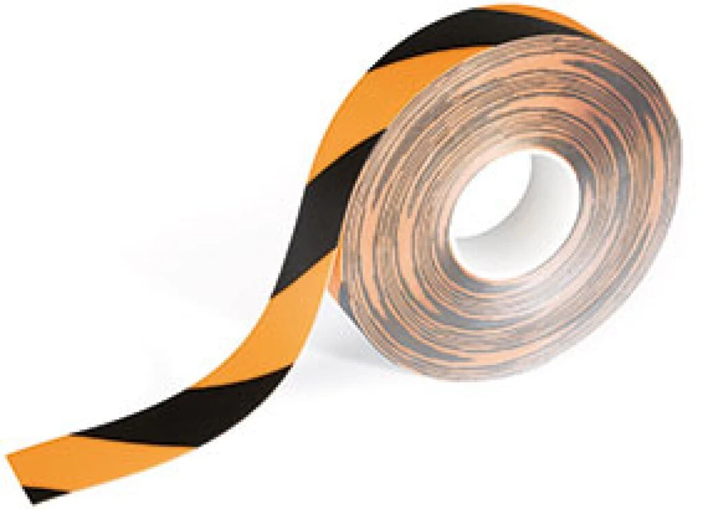DURABLE Bodenmarkierungsband DURALINE STRONG, gelb / schwarz (EAN: 4005546982502)