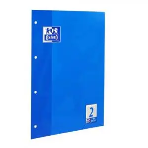 Oxford Arbeitsblock, DIN A4, 50 Blatt, Lineatur 2 (EAN: 4006144920934)