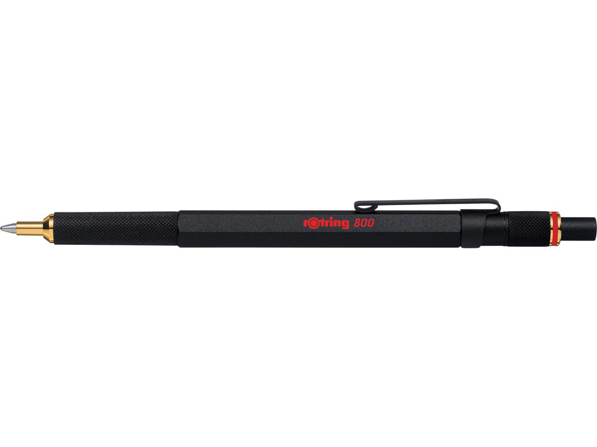 rotring Druckkugelschreiber 800, schwarz (EAN: 4895151500051)