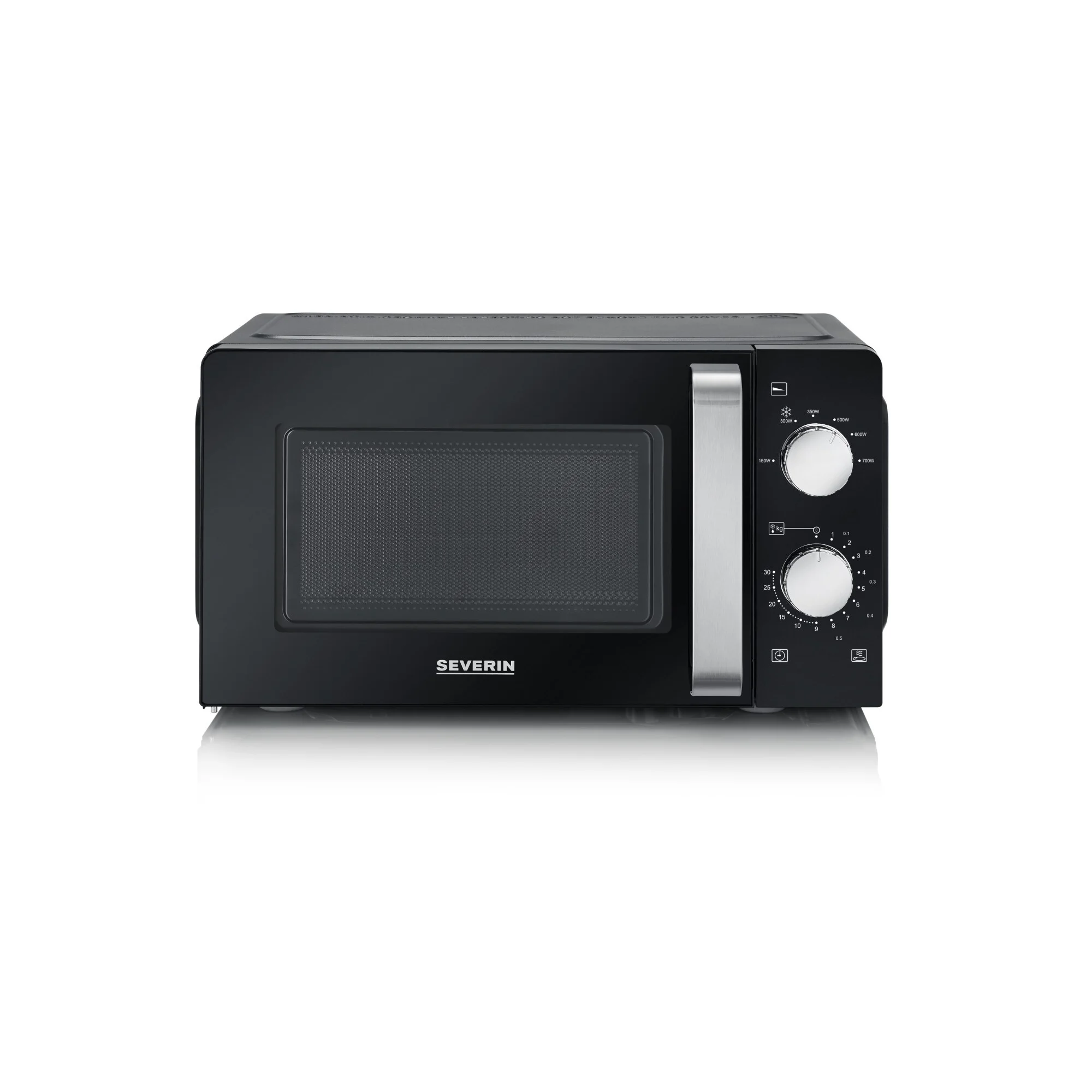 SEVERIN Mikrowelle MW 7886, 700 Watt, schwarz (EAN: 4008146042041)