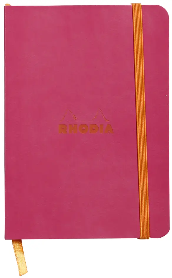 RHODIA Notizbuch RHODIARAMA, DIN A6, liniert, lila (EAN: 3037921173107)