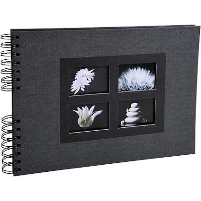 EXACOMPTA Foto-Spiralalbum Passion, 320 x 220 mm, schwarz (EAN: 3130630162414)