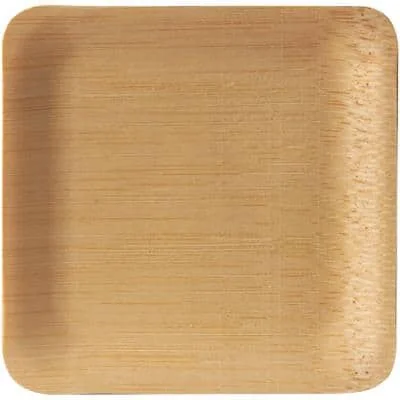 PAPSTAR Bambus-Fingerfood-Teller "pure", eckig, 10er (EAN: 4002911880357)