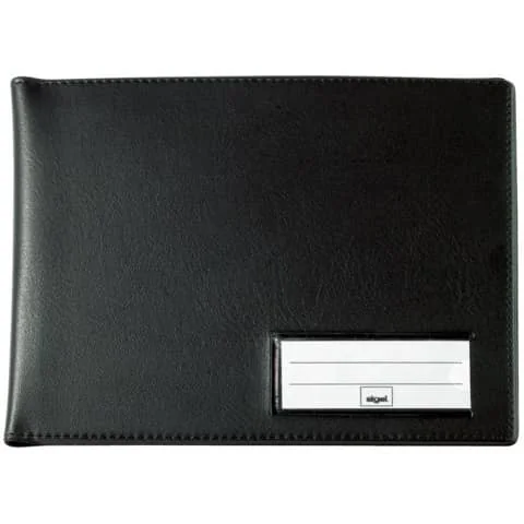 sigel Einband für Formularbuch, DIN A6 quer, PU, schwarz (EAN: 4004360902673)