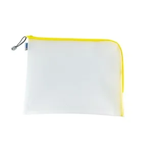 HERMA Reißverschlusstasche "Mesh Bags", DIN A4, gelb (EAN: 4008705200172)