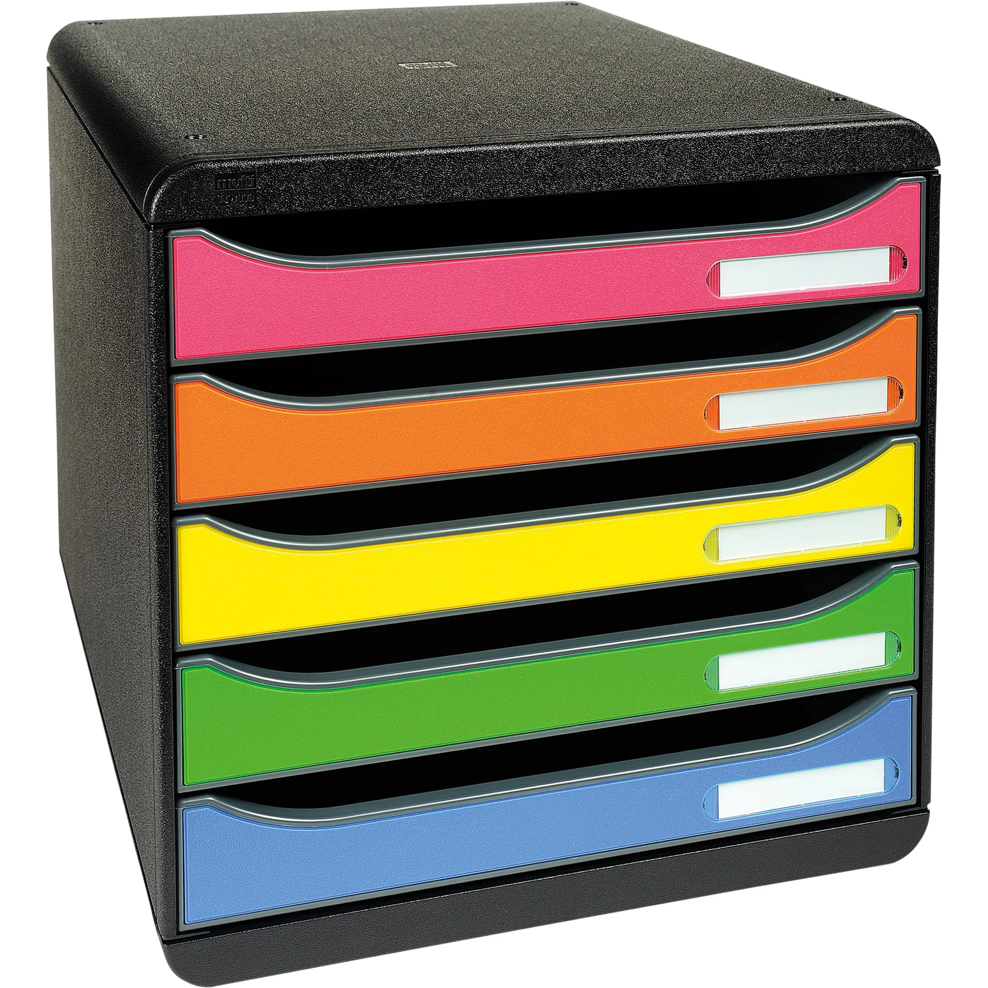 EXACOMPTA Schubladenbox BIG-BOX PLUS, 5 Schübe, harlekin (EAN: 9002493422681)