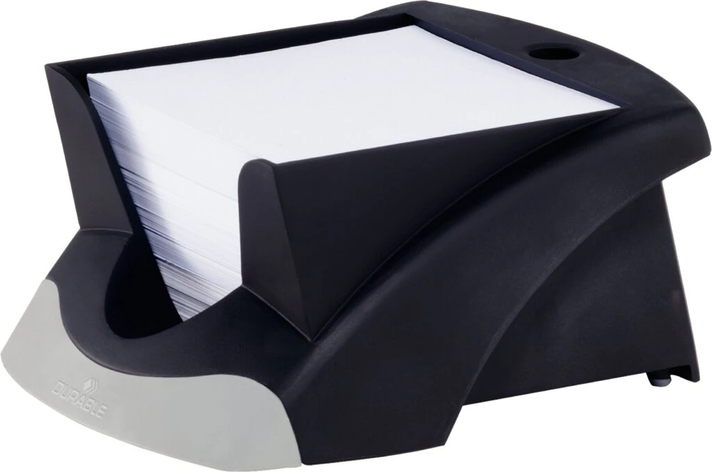 DURABLE Zettelbox NOTE BOX VEGAS, schwarz/silber (EAN: 4005546207667)