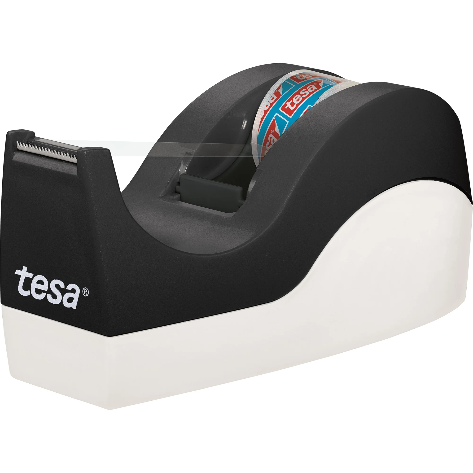 tesa Tischabroller Easy Cut Orca, bestückt, kristall-klar (EAN: 4042448463241)