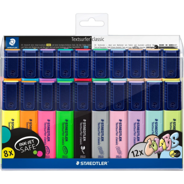 STAEDTLER Textmarker "Textsurfer classic", 20er Etui (EAN: 4007817074145)